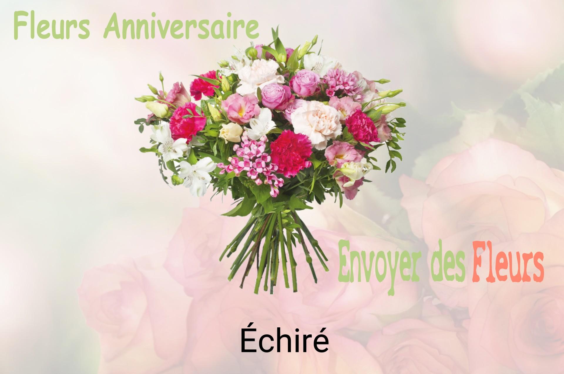 Bouquet de fleurs d’anniversaire livré à Échiré
